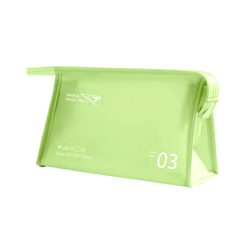 PVC Jelly Toiletry Pouch, Colour: Lime