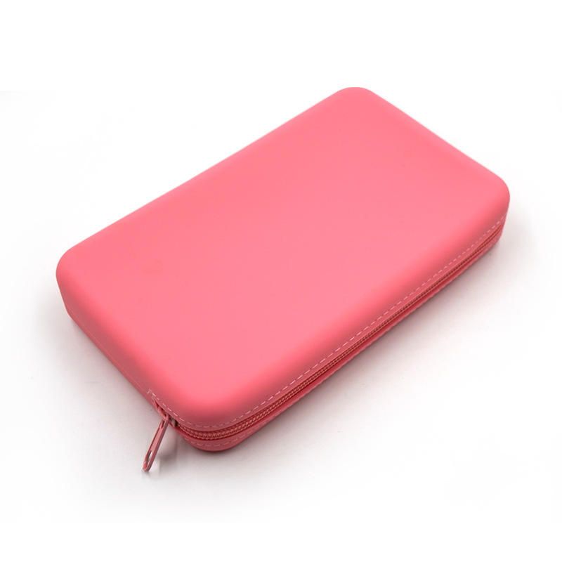 Silicone Cosmetic Pouch, Colour: Pink