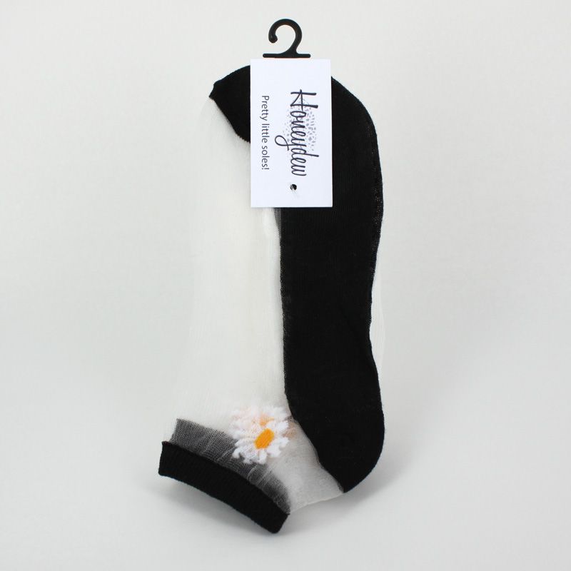 Honeydew Sheer Ankle Socks - 2pk Daisy