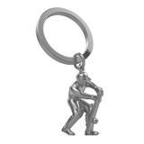 Cricket Player Keychain