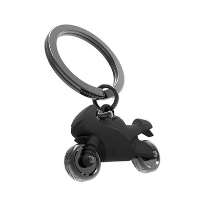 Motorbike Keychain (Matt Black)