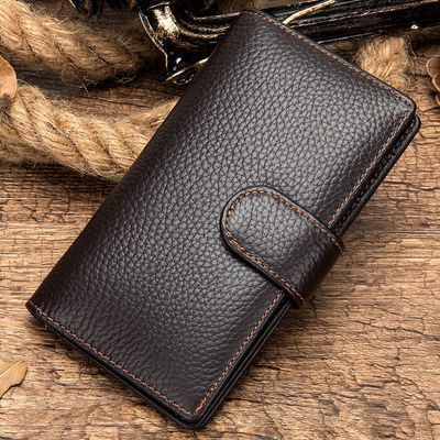 Yew - Leather Card Wallet - Coffee