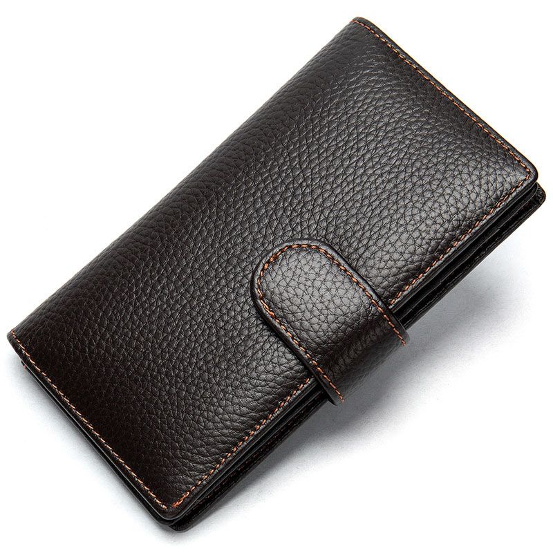 Yew - Leather Card Wallet - Coffee