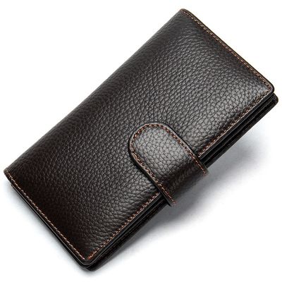 Yew - Leather Card Wallet - Coffee