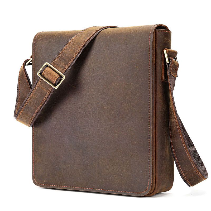 Alder - Crazyhorse Leather Satchel