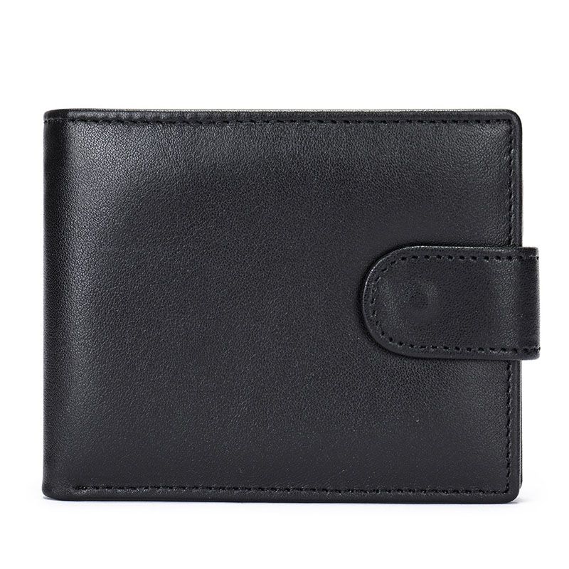 Apple - Leather Wallet - Black