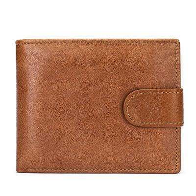 Apple - Leather Wallet - Brown