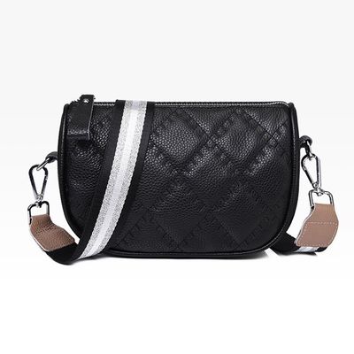 Marigold - Leather Crossbody - Black