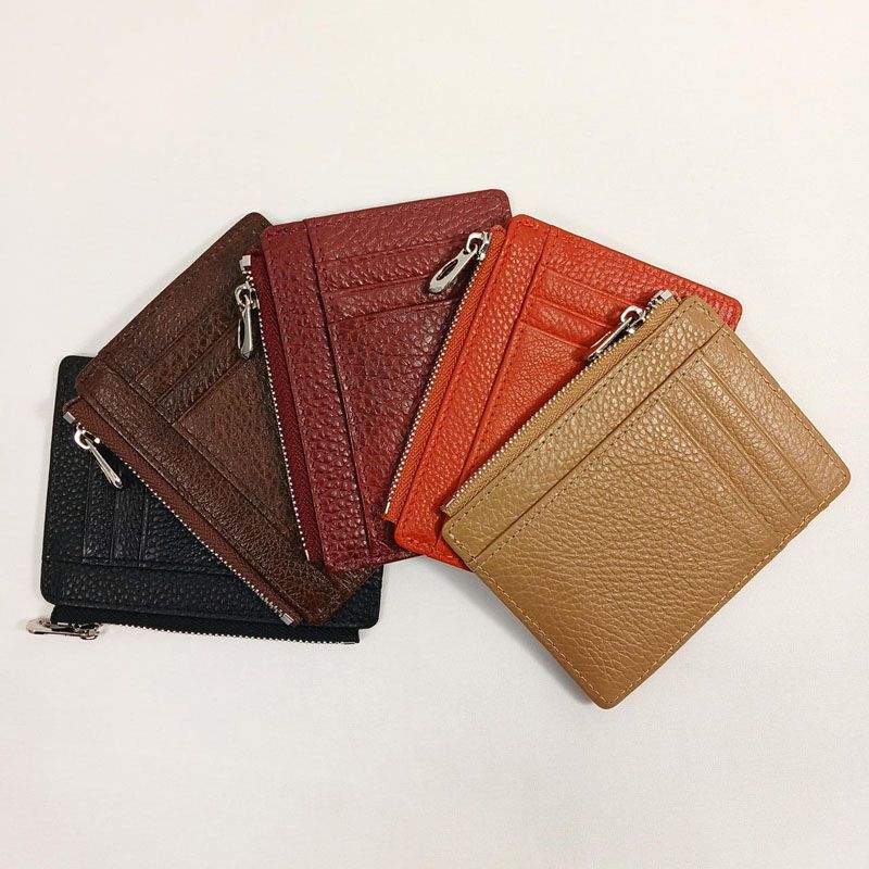 Balsa - Leather Card Holder w Zip