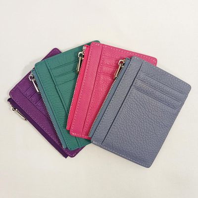 Balsa - Leather Card Holder w Zip