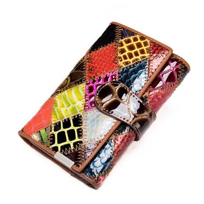 Gerbera - Leather Wallet Small - Diamond