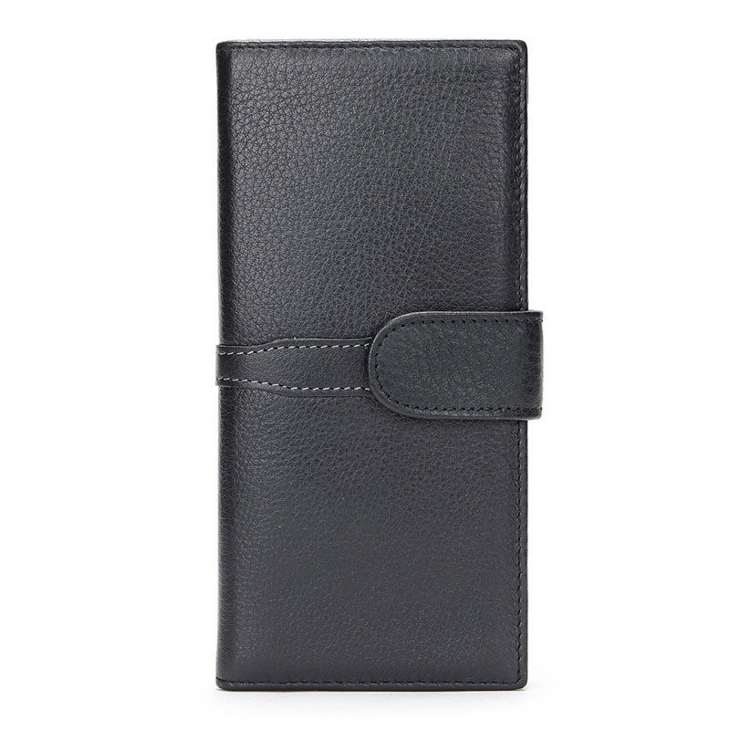 Furze - Leather Wallet - Black