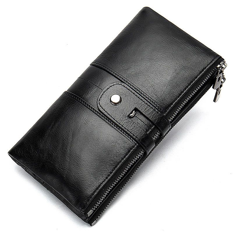 Dahlia - Leather Wallet - Black