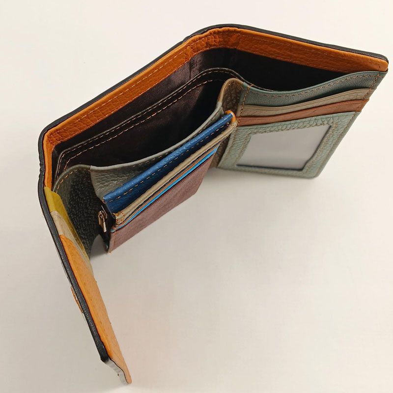 Gerbera - Leather Wallet Small - Diamond