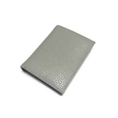 Daisy - Leather Wallet Mini - Grey