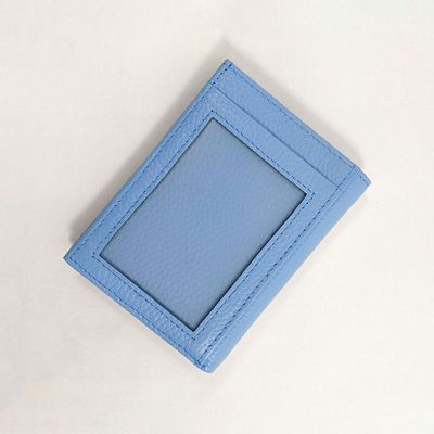 Daisy - Leather Wallet Mini - Grey
