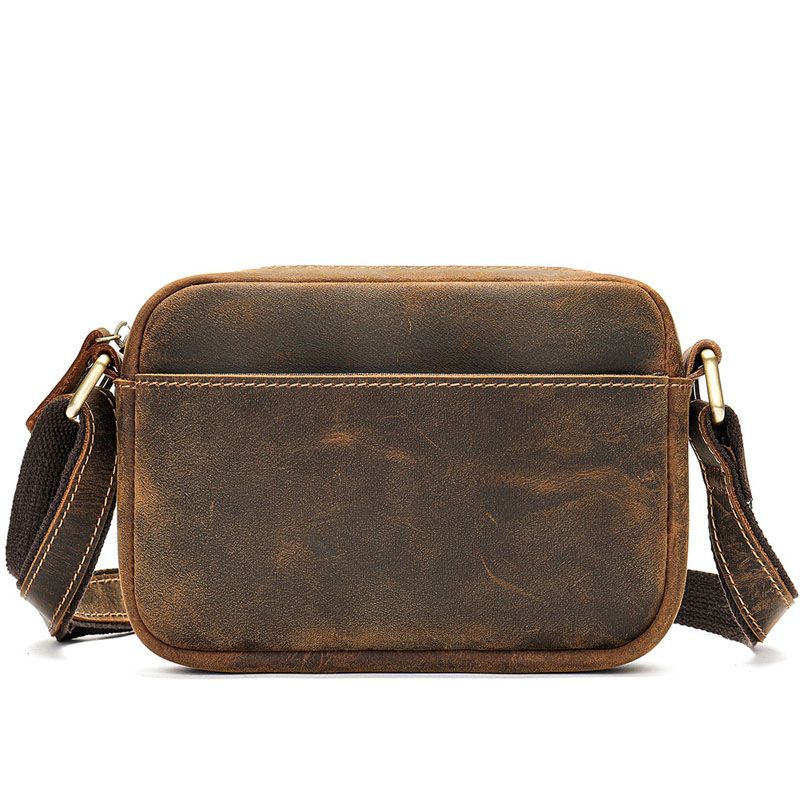Cedar - Crazyhorse Leather Crossbody