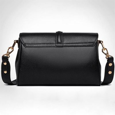 Carnation - Leather Crossbody - Black