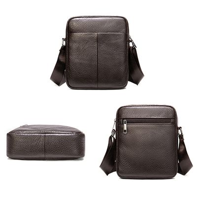 Birch - Leather Crossbody - Coffee