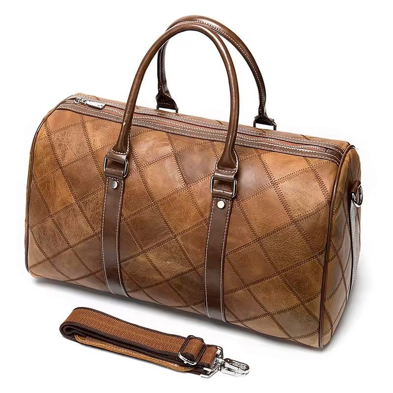 Buckthorn - Quilted Leather Duffle