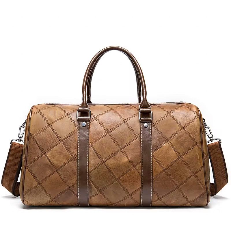 Buckthorn - Quilted Leather Duffle