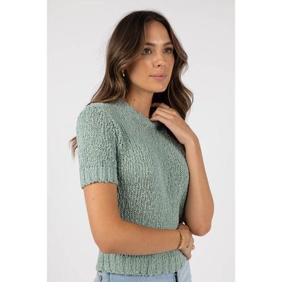 Lia Top - Seafoam