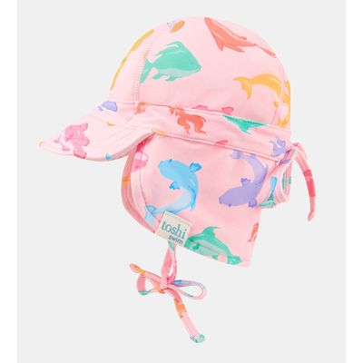 Swim Baby Flap Cap - Dishy Fishy