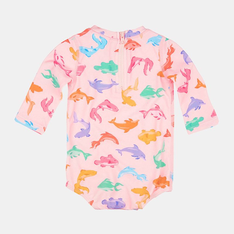Swim Baby Onesie L/S Classic - Dishy Fishy
