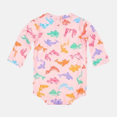 Swim Baby Onesie L/S Classic - Dishy Fishy