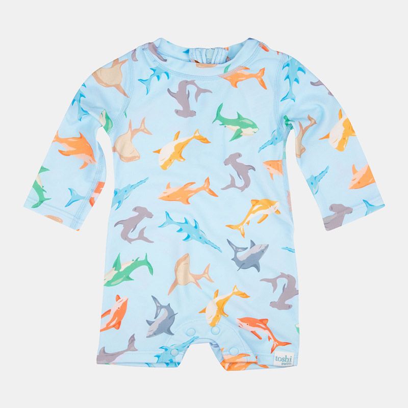 Swim Baby Onesie L/S Classic - Sharky