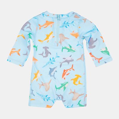 Swim Baby Onesie L/S Classic - Sharky