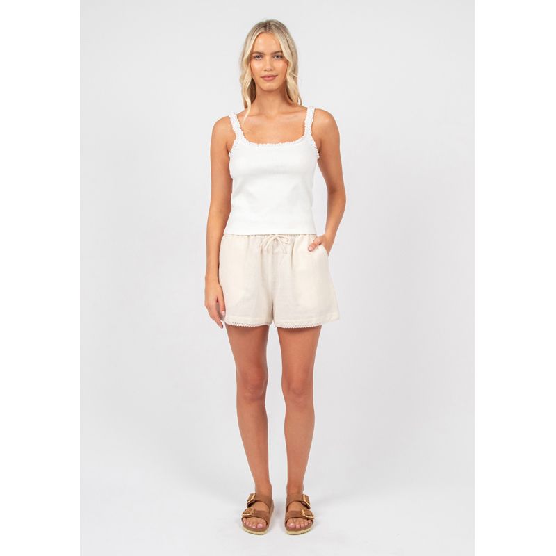 Amore Tank - White