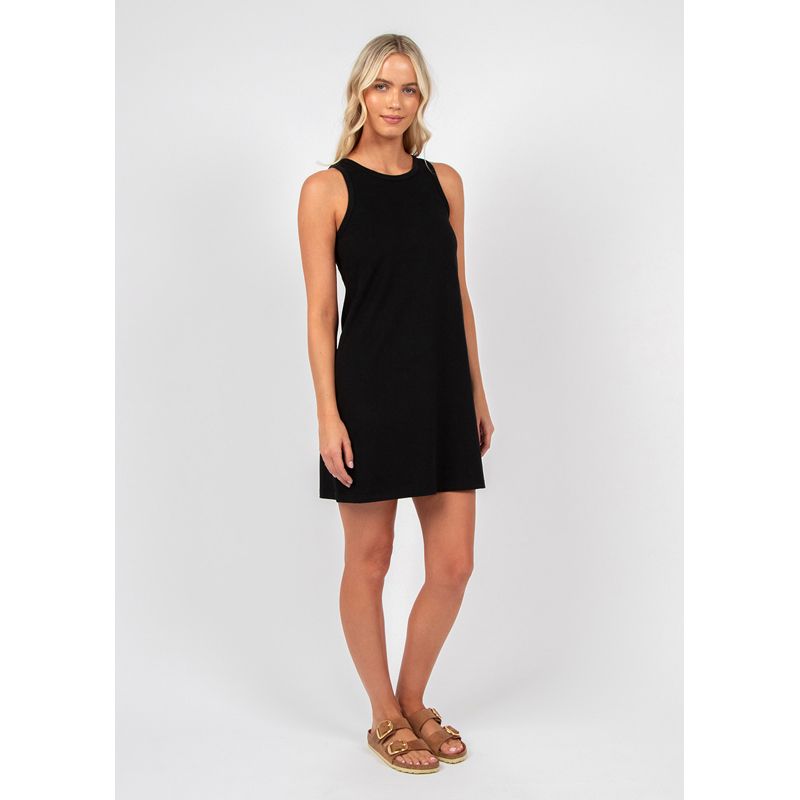 Teaser Mini Dress - Black