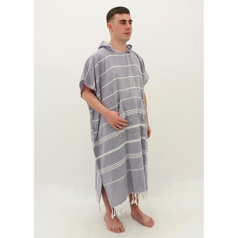 Hooded Cotton Towel - Adult XL - Purple