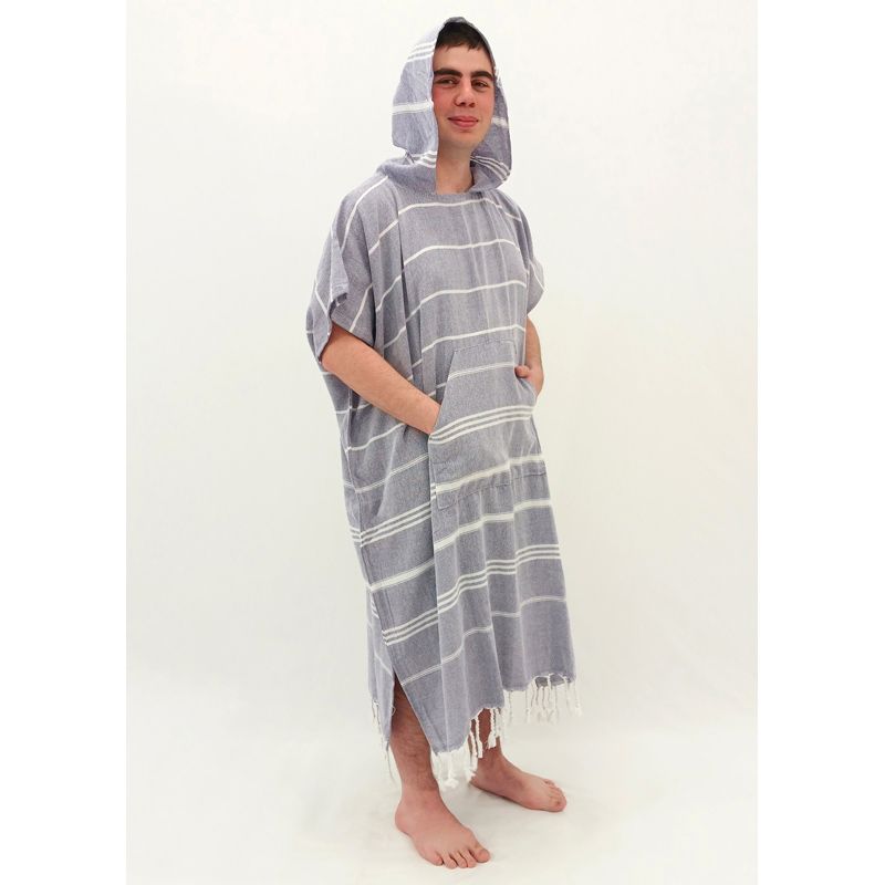 Hooded Cotton Towel - Adult XL - Purple