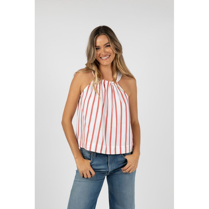 Santos Top - Pink Strip