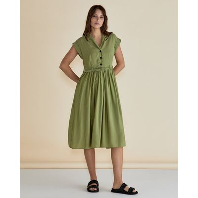 Elianna Dress - Pistachio