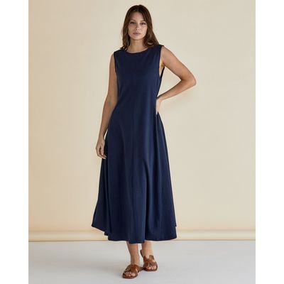 Sabrina Maxi Dress - Navy