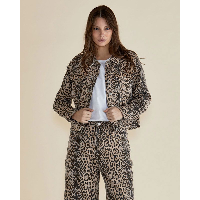 Lucca Jacket - Leopard Print
