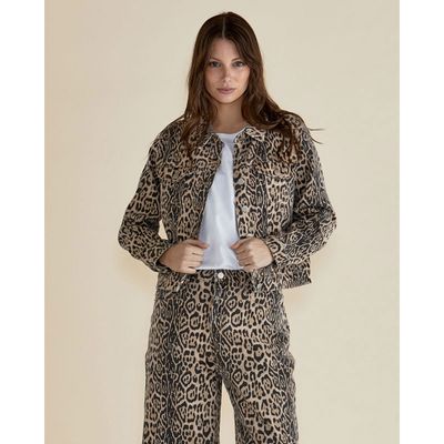 Lucca Jacket - Leopard Print
