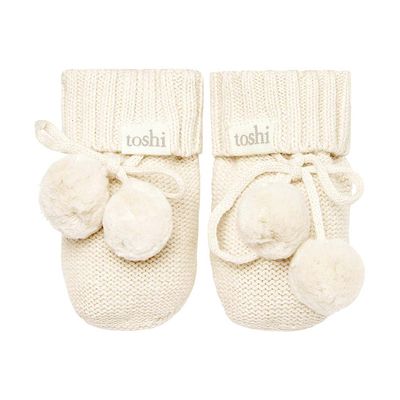 Org Booties Marley  - Cream