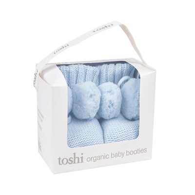 Org Booties Marley  - Bluebird