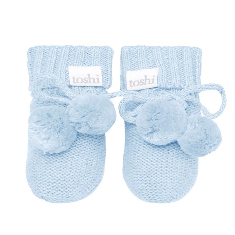 Org Booties Marley  - Bluebird
