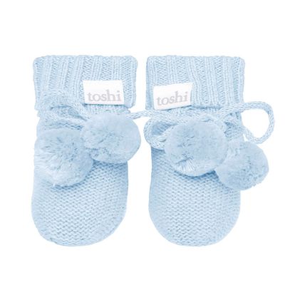 Org Booties Marley  - Bluebird