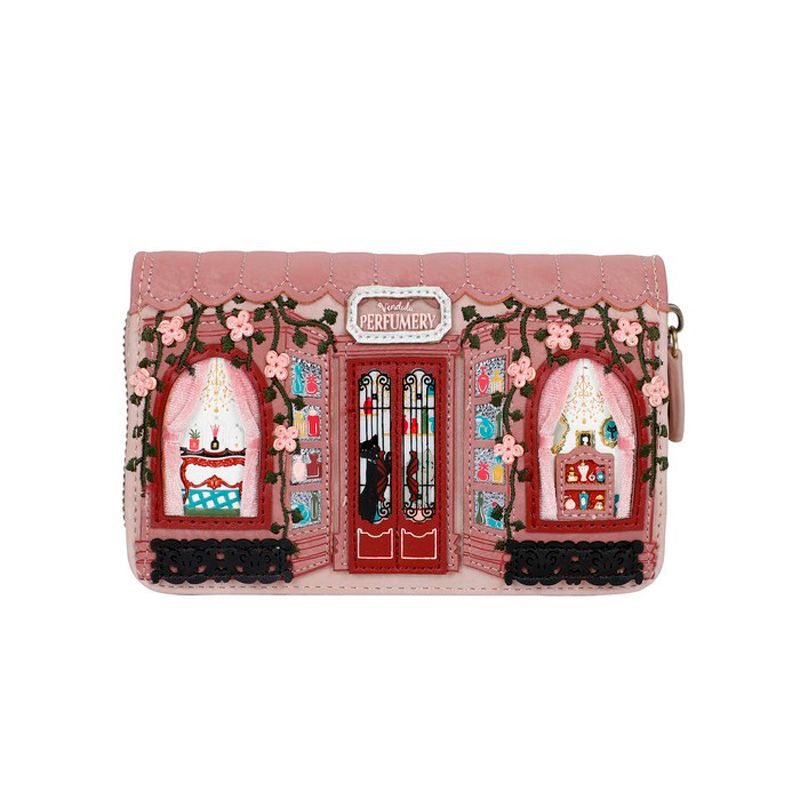 Medium Ziparound Wallet - Blush Perfumery