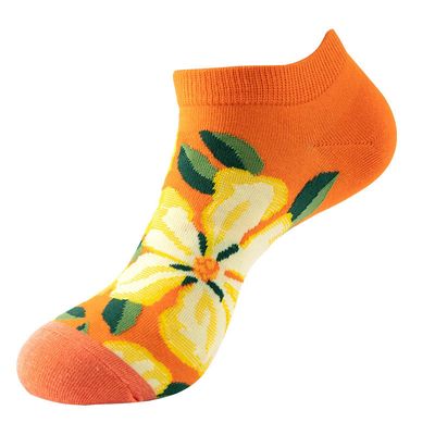 outta SOCKS Ankle - Island Flowers