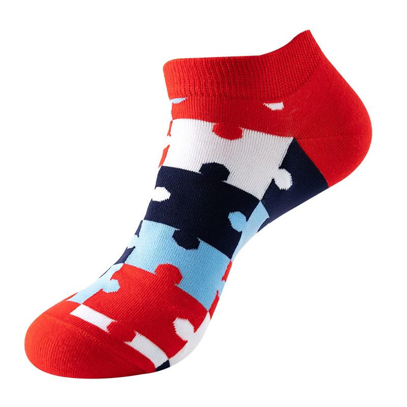 outta SOCKS Ankle - Puzzled