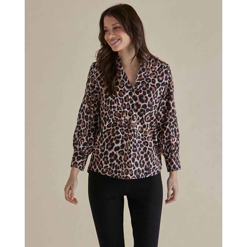 Pinot Blouse - Leopard