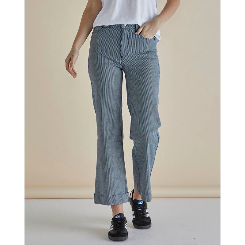 Willow Pinstripe Wide Leg