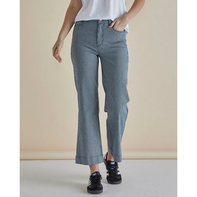 Willow Pinstripe Wide Leg